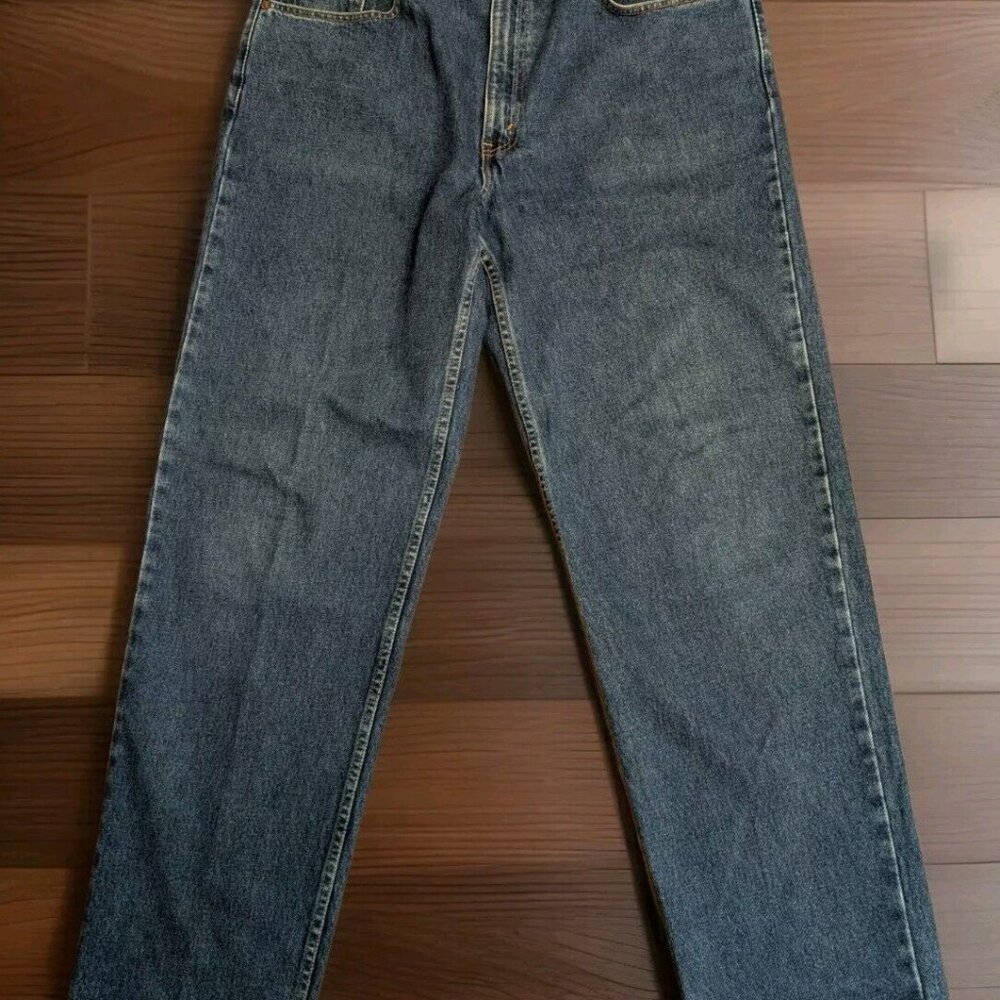 VINTAGE USA Levis Jeans Mens 36x33 550 Relaxed Fit Baggy Med Wash Y2K 90s Retro